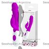 Estimulador vaginal con vibrador de clitoris y 30 funciones de vibracion